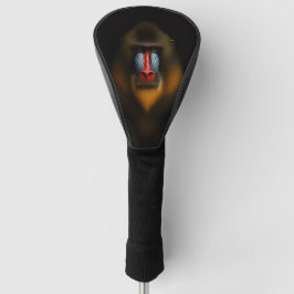 Schwarze 4 Luxe Golf Driver Hülle, Mandrillaffe Headcover
