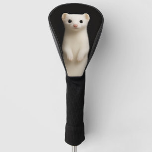 Schwarze 4 Luxe Golf Driver Hülle, stilvoller Herm Headcover