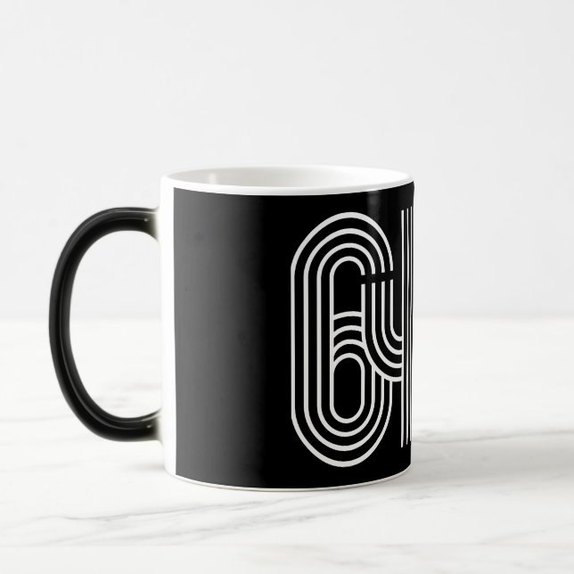 Schwarze 6453 Tasse (Links)