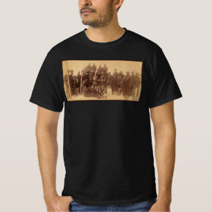 Schwarze amerikanische Kampf-Kavallerie: Buffalo K T-Shirt