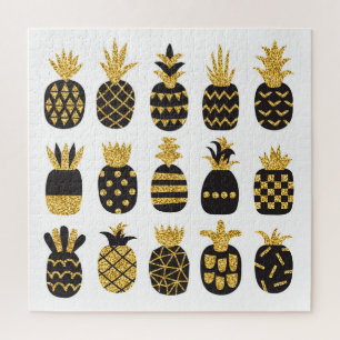 Schwarze Ananas: Einzigartiges Textur-Set