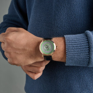Schwarze Armbanduhren für Männer