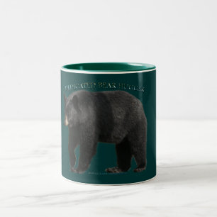 SCHWARZE BAR WILDLIFE-Tasse Zweifarbige Tasse
