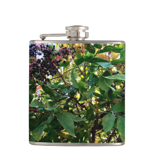 Schwarze Beeren Flachmann