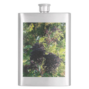 Schwarze Beeren Flachmann