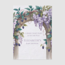 Schwarze Beeren & Wisteria geschlechtsneutrale Bab