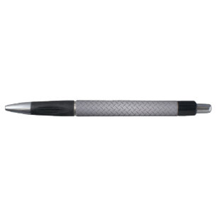Schwarze bis graue diamantplattierte Stahl-Optik-K Kugelschreiber