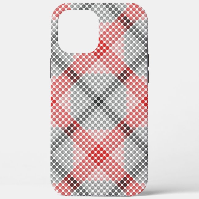 Schwarze bis rote Kugeln oder Löcher, die seltsame Case-Mate iPhone Hülle (Rückseite)