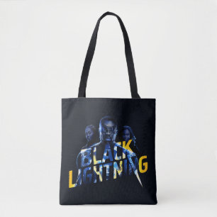 Schwarze Blitzhelden Graphic Tasche