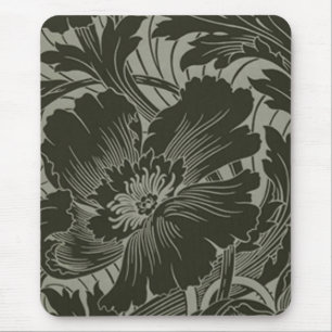 Schwarze Blume Art Mouse Pad Mousepad