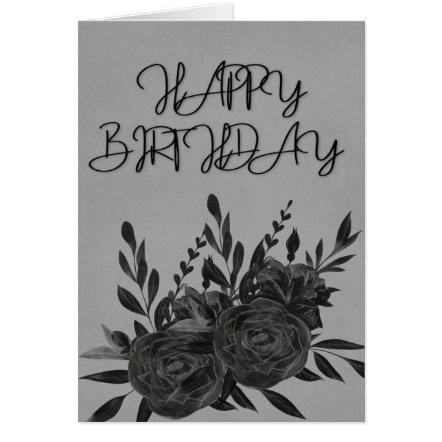 Schwarze Blüten (Vorne)