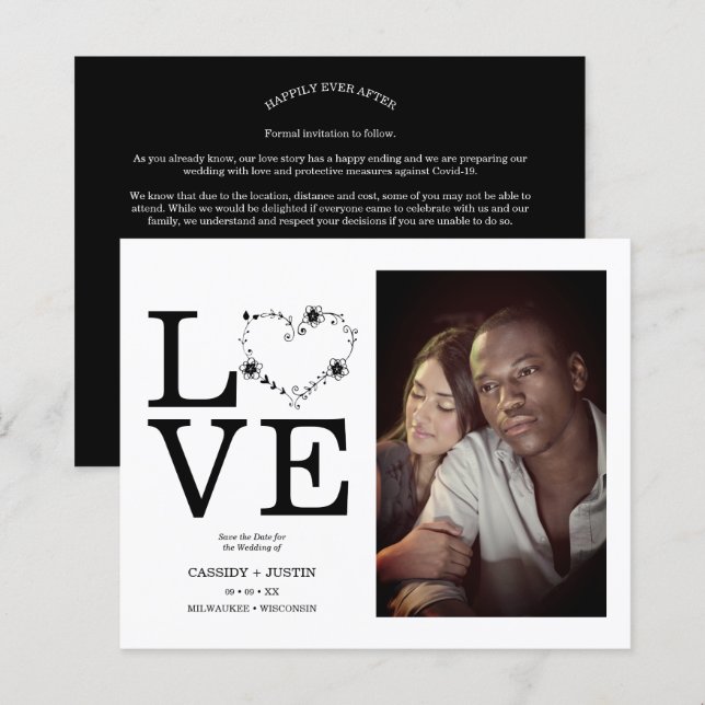 Schwarze Blütenblume Liebe Herzlich Willkommen im  (Vorne/Hinten)