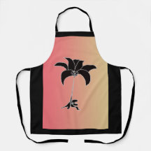 Schwarze Blütenpastel