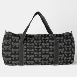 Schwarze Bogen Duffle Bag