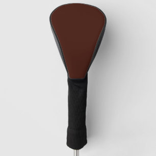 Schwarze Bohne (feste Farbe) Golf Headcover