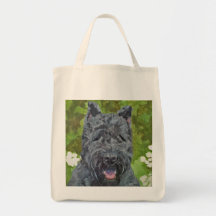 Schwarze Brindle Kunst-Tasche Bouvier DES Flandern