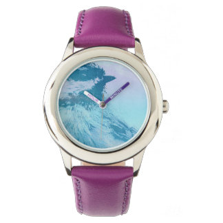 Schwarze Chickade Print eWatch Armbanduhr