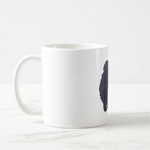 Schwarze Chow Chow Delight � Süße Tier Art Kaffeetasse