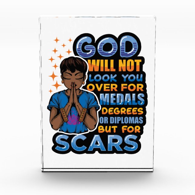 Schwarze Christliche Frauen Melanin Königin Prags  Fotoblock (Vorderseite)