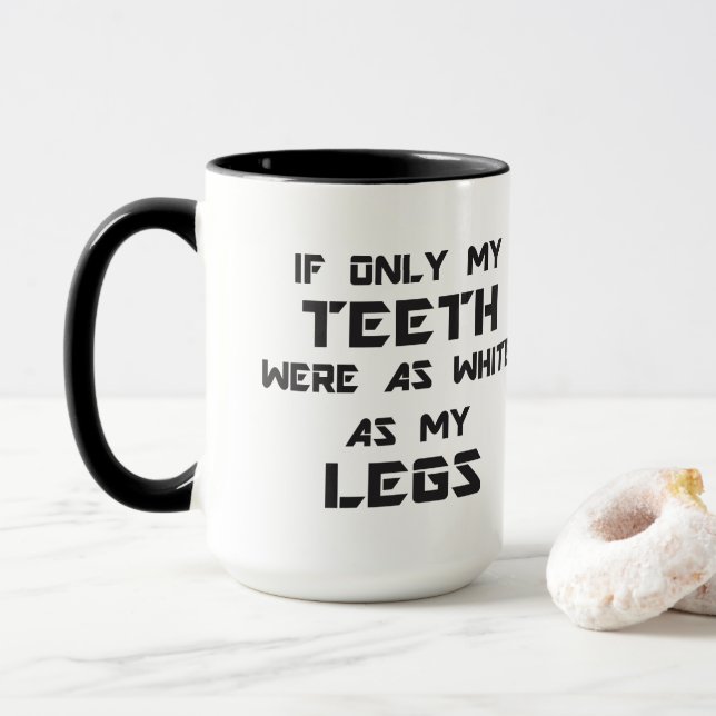 Schwarze Combo-Tasse mit 15 oz Tasse (Mit Donut)