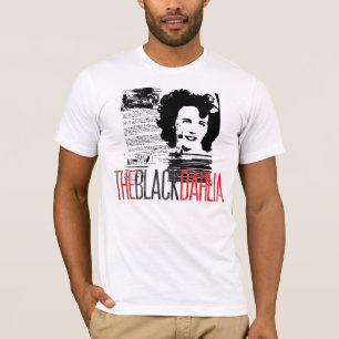 Schwarze Dahlie T-Shirt