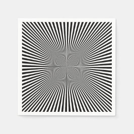 Schwarze Designs Serviette