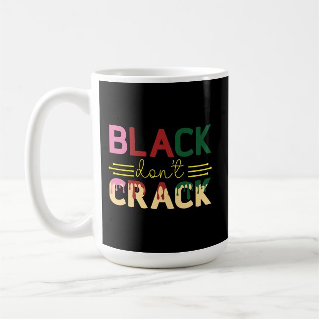 SCHWARZE DONT CRACK TASSE (Links)
