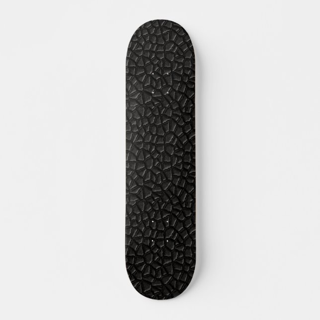 Schwarze Drachenskala Skateboard (Vorne)