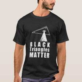 Schwarze Dreiecke spielen eine Rolle für das Shirt