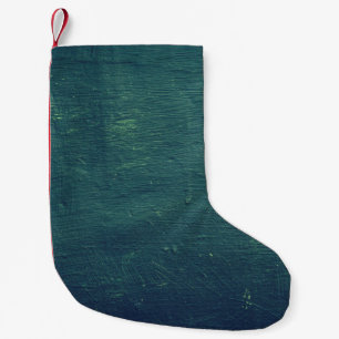 Schwarze, dunkle Grunge Kleiner Weihnachtsstrumpf