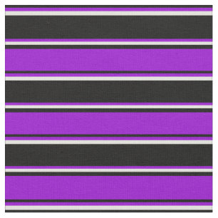 Schwarze, dunkle Violette und hellgelbe, farbige L Stoff