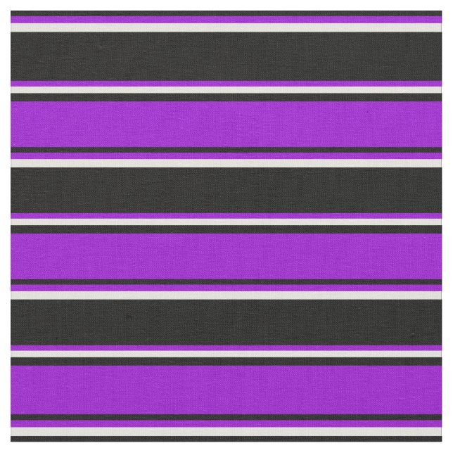 Schwarze, dunkle Violette und hellgelbe, farbige L Stoff (Nahaufnahme)