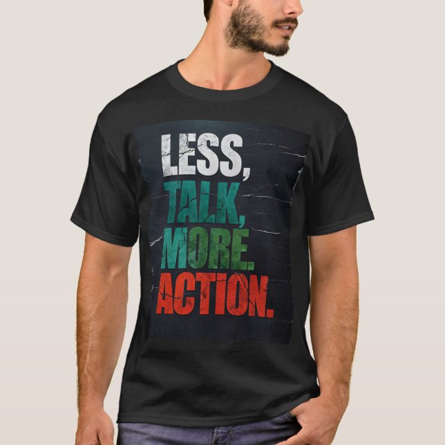 Schwarze Einstellung T-Shirt (Vorderseite)