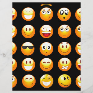 schwarze Emojis