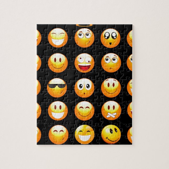 Schwarze Emojis (Vertikal)