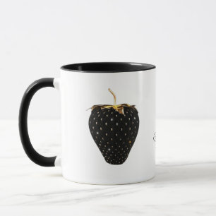 Schwarze Erdbeere Tasse