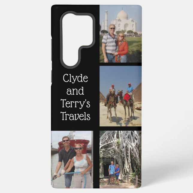 Schwarze Erinnerungen Samsung S22 Ultra Case Galaxy Hülle (Rückseite)