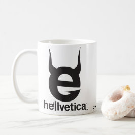 Schwarze Evil “e” – Klassischer Kaffeebecher Kaffeetasse