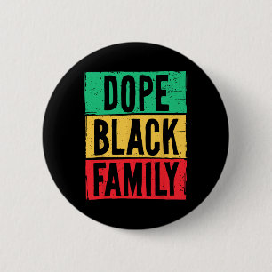 Schwarze Familie Juneteenth Geschichte Monat passe Button