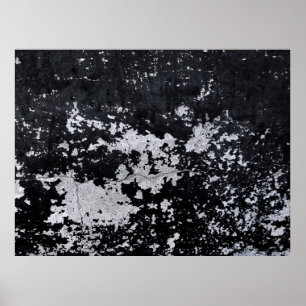 Schwarze Farbe in Chip Poster