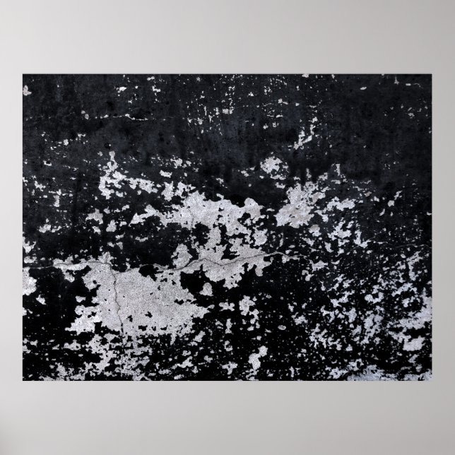 Schwarze Farbe in Chip Poster (Vorne)