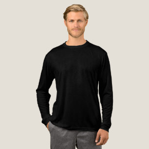 SCHWARZE FARBE Tri-Blend SHIRT