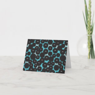 Schwarze Flaute-Monster Einladung