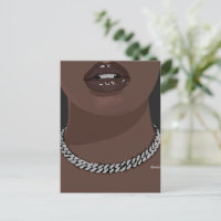 Schwarze Frau Ästhetik mit Silber (Schmuck) Grillz