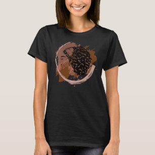 Schwarze Frauen, afrikanische Schattierungen der S T-Shirt
