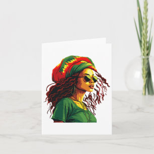 Schwarze Frauen Afro American Juneteste Women Afro Karte