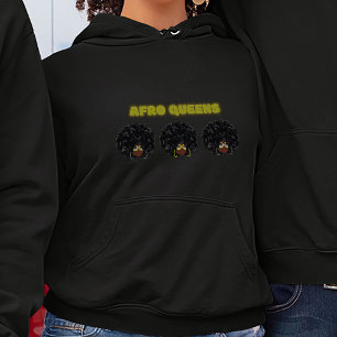 Schwarze Frauen, Afro Queens - Frauen Hoodie