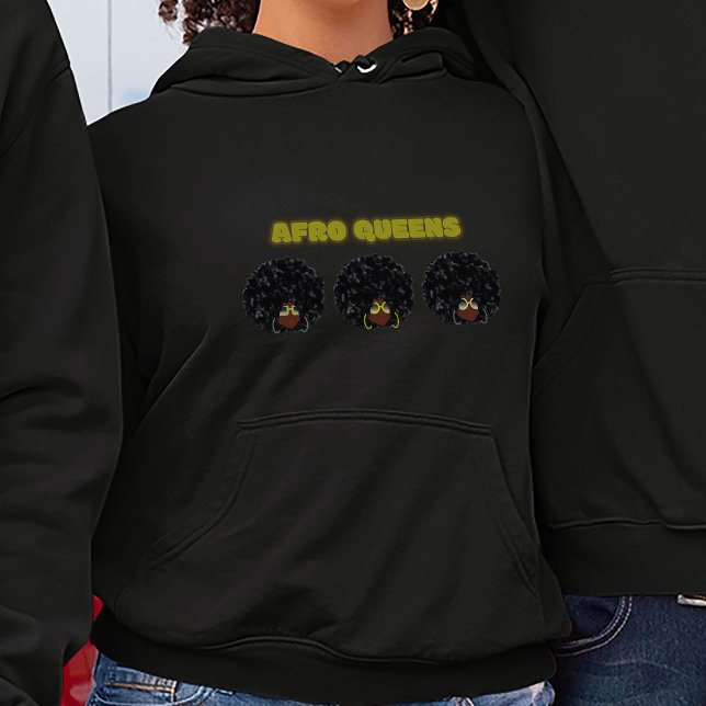 Schwarze Frauen, Afro Queens - Frauen Hoodie (Afro Queens - They Rule Us All)