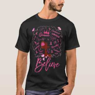 Schwarze Frauen Brustkrebs-Krieger-Sensibilisierun T-Shirt