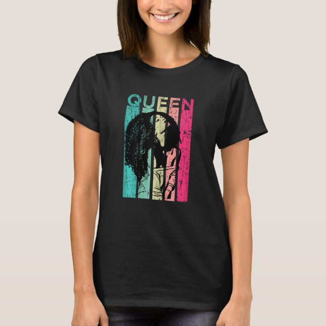 Schwarze Frauen Ermächtigung schwarzer Prix T-Shirt (Vorderseite)